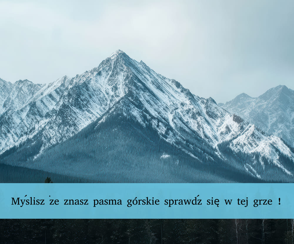 Najwyższe pasma górskie świata ukazane w imponującym krajobrazie pełnym szczytów