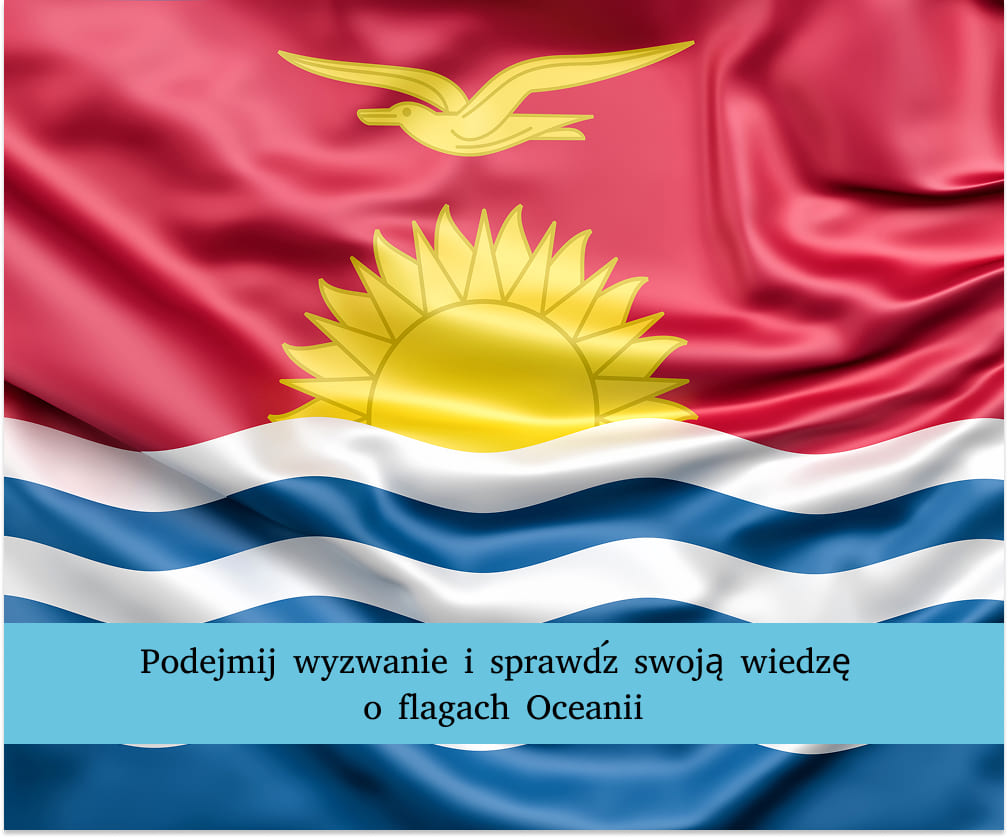 Przegląd flags krajów Oceanii z charakterystycznymi wzorami